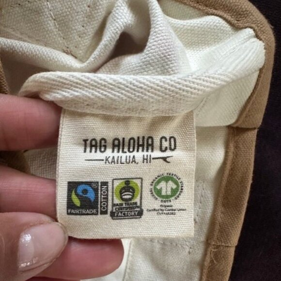 Whole Foods Hawaii x Tag Aloha Mini Tote - Pink Plumeria Limited Edition - Picture 3 of 7